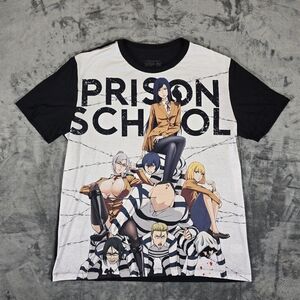 Redbubble Prison School Anime Graphic T-Shirt Size 2XL Dont Kick Pandas